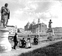1897-Padova-Prato della Valle e sullo sfondo Santa Giustina.(di Frantisek Kratky)